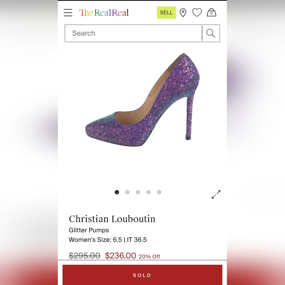 Christian Louboutin Pigalle 36.5